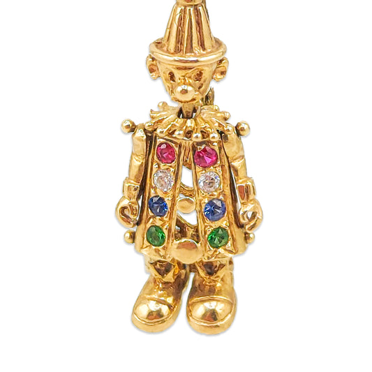 9KT Yellow Gold Barbie Doll Pendant 3.82GM – Elegant Designer Gold Doll Pendant