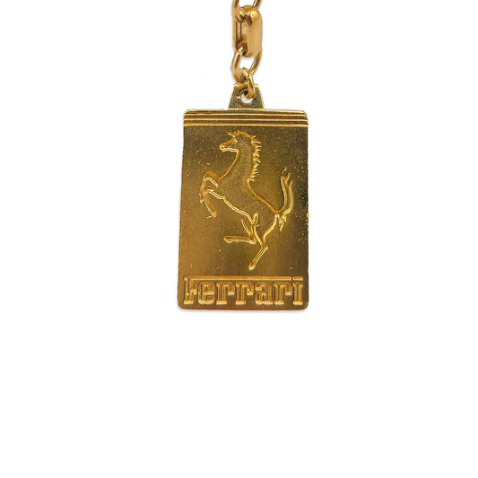 Luxury Ferrari Style Gold Key Ring 20.15GM – Premium Designer Gold Keychain