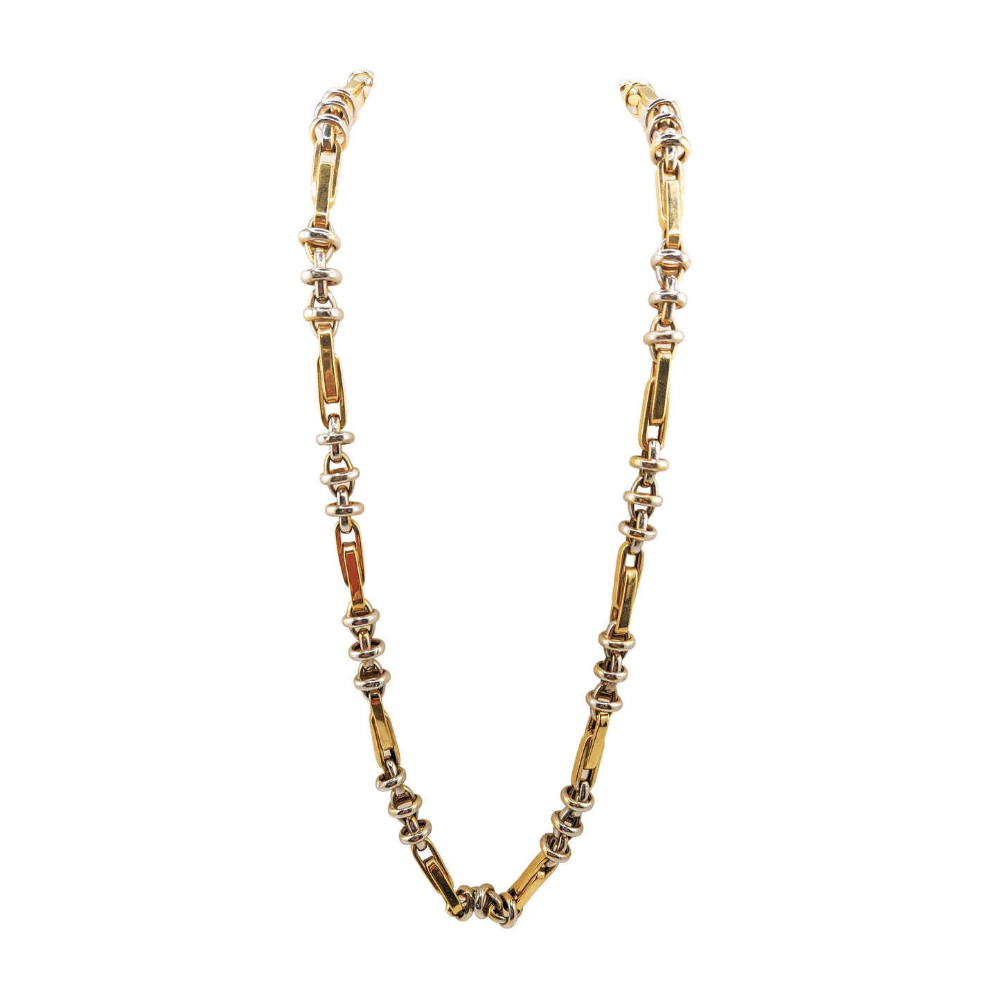 14KT Yellow Gold Designer Chain 33.42GM – Heavy Luxury Gold Chain Necklace