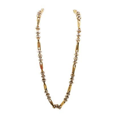 14KT Yellow Gold Designer Chain 33.42GM – Heavy Luxury Gold Chain Necklace