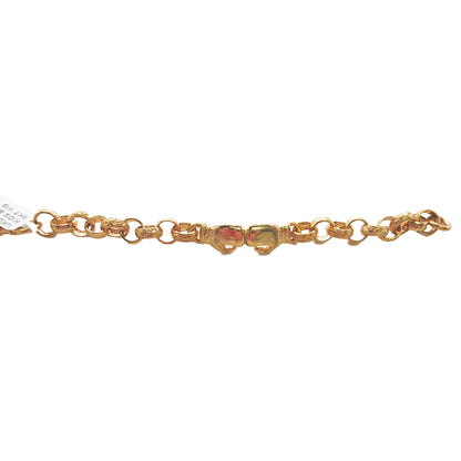 Kids Belcher Bracelet in 9KT Yellow Gold | Stylish Kids Gold Bracelet 17.70 GM